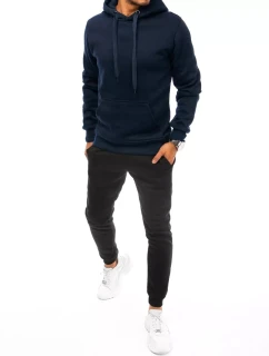 Pánské tmavě modré a černé tepláky FashionStreet AX0631