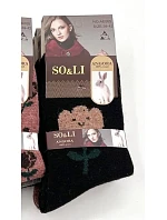 Ponožky WiK SO&LI 3002 vzor 54 Angora 35–42 Ponožky WiK SO&LI 3002 vzor 54 Angora 35–42