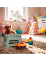 PROTISKLUZOVÁ SKLÁDACÍ STOLIČKA ZELENÁ