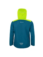 Trollkids Kids Bergen Jacket petrol/lime bunda do deště pro chlapce/dívky (610-151)