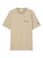 Pánské tričko Champion SS Tee beige 221798 MS041 pánské
