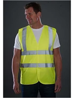 Yoko HVW 100 Hi-Vis bezpečnostní vesta 79.W100 black/hi vis yellow Yoko HVW 100 Hi-Vis bezpečnostní vesta 79.W100 black/hi vis yellow