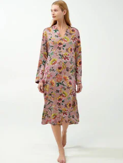 Vamp - Dlouhá noční košile s potiskem 21121 - Vamp