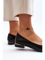 Baleríny S Sponou Sergio Leone BL203 Černé