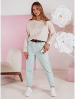 Dámská oversize halenka s přívěskem NUBISS moka FashionStreet RY2797