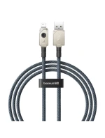Baseus Nezlomitelný kabel USB-IP 2,4A 1m (bílý) Baseus Nezlomitelný kabel USB-IP 2,4A 1m (bílý)