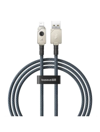 Baseus Nezlomitelný kabel USB-IP 2,4A 1m (bílý) Baseus Nezlomitelný kabel USB-IP 2,4A 1m (bílý)