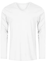 Promodoro 1460 Pánské tričko do V s dl. rukávem - X.O 40.1460 white Promodoro 1460 Pánské tričko do V s dl. rukávem - X.O 40.1460 white