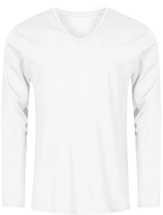 Promodoro 1460 Pánské tričko do V s dl. rukávem - X.O 40.1460 white Promodoro 1460 Pánské tričko do V s dl. rukávem - X.O 40.1460 white