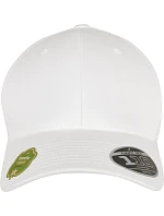 Flexfit 110OC 6 panelová kšiltovka z bio bavlny 55.10OC white