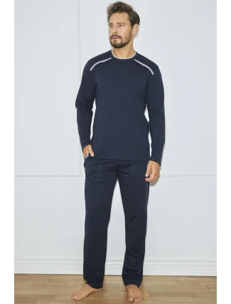 Italian Fashion Zbyszek long r. long sp. barva:navy blue/ dark blue Italian Fashion Zbyszek long r. long sp. barva:navy blue/ dark blue