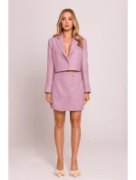 M853 Oříznuté sako - marsala