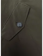 Dámská zimní bunda v khaki barvě (M-R45)