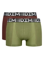 Pánské boxerky 2ks DIM COTTON 3D FLEX AIR BOXER 2x - DIM - green Pánské boxerky 2ks DIM COTTON 3D FLEX AIR BOXER 2x - DIM - green