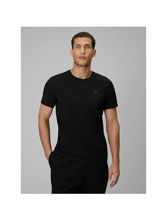 Pánské hladké tričko slim 4F 4FRMM00TTSHM4193-20S Pánské hladké tričko slim 4F 4FRMM00TTSHM4193-20S