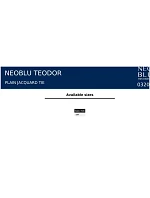NEOBLU Teodor Kravata 24.3203 deep black NEOBLU Teodor Kravata 24.3203 deep black