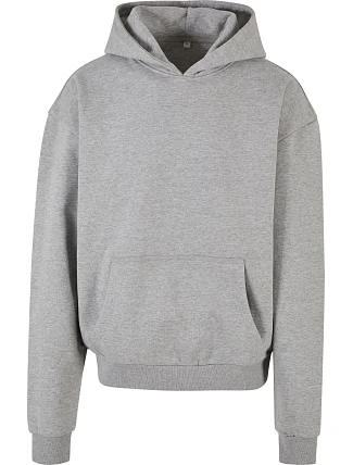Build your Brand BY 268 Mikina s kapucí z těžké bavlny "Ultra Heavy" 56.0268 heather grey Build your Brand BY 268 Mikina s kapucí z těžké bavlny "Ultra Heavy" 56.0268 heather grey