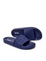 Pánské Klasické Nazouváky Big Star Tmavě Modré DD174688