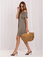 Šaty D73761M30196A khaki