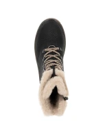 Rieker W Y3424-00 RKR745 boty s umělou kožešinou