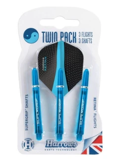 Brány Twin Pack Supergrip shafty + Retina peří HS-TNK-000013682