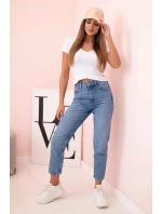 Dámská pruhovaná blůza s véčkovým výstřihem a krátkým rukávem bílá Dámská pruhovaná blůza s véčkovým výstřihem a krátkým rukávem bílá