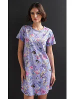 Dámská noční košile s krátkým rukávem Alžběta Dámská noční košile s krátkým rukávem Alžběta