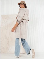 Dámská přechodná bunda parka CIVIT ecru FashionStreet TY4214