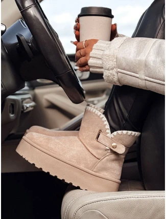 Dámské khaki boty SOFTWALK FashionStreet ZY0562