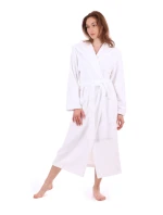 Unisex župan Sauna s kapucí 3150 bílá - Vestis