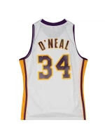 Mitchell & Ness Los Angeles Lakers NBA Shaquille O'Neal M tričko SMJY4442-LAL02SONWHIT pánské Mitchell & Ness Los Angeles Lakers NBA Shaquille O'Neal M tričko SMJY4442-LAL02SONWHIT pánské