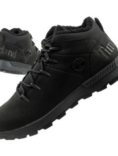 Timberland pánské zateplené trekové boty Sprint Trekker Mid black