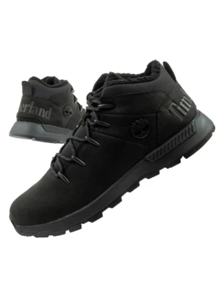 Timberland pánské zateplené trekové boty Sprint Trekker Mid black