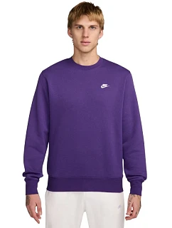 Pánská mikina Nike Club BB purple FN3886 507 pánské