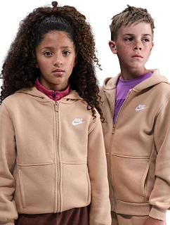 Dětská mikina Nike Sportswear Club Fleece Beige FD3004 200