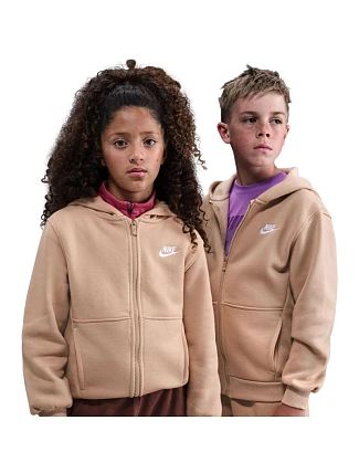 Dětská mikina Nike Sportswear Club Fleece Beige FD3004 200