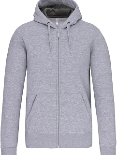 Kariban K 444 Mikina s kapucí z těžké bavlny 20.K444 oxford grey