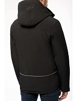 Kariban K 650 Pánská 3-vrstvá softshellová parka s kapucí 20.K650 navy Kariban K 650 Pánská 3-vrstvá softshellová parka s kapucí 20.K650 navy