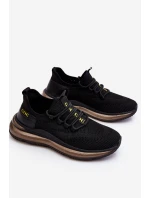 Nazouvací pánská sportovní obuv GOE LL1N4024 Černá