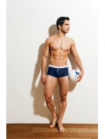 Plavky Sacco Navy v námořnické modři a bílé barvě - Alpha Male