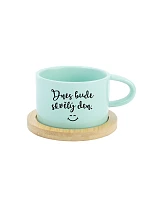 DNES BUDE SKVĚLÝ DEN - mint hrníček makronka 200 ml DNES BUDE SKVĚLÝ DEN - mint hrníček makronka 200 ml