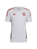 Pánské tréninkové tričko FC Bayern M HB0621 bílé - Adidas Pánské tréninkové tričko FC Bayern M HB0621 bílé - Adidas