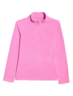 Dívčí fleecová mikina 4F F060 fuchsiová 4FJWAW25UFLEF060 55S
