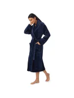 Dámský župan YI2022688F 400 tm. modrý - DKNY Dámský župan YI2022688F 400 tm. modrý - DKNY