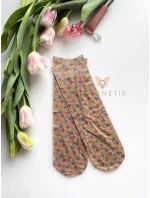 Dámské vzorované ponožky Magnetis lycra 20 den