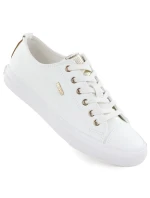 Dámské nízké tenisky z eko kůže bílé Big Star RR274748