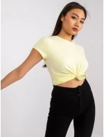 Tričko RV TS 4623.93 světle žlutá Tričko RV TS 4623.93 světle žlutá