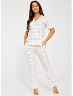 Pyžamo Cornette 879/342 Holly kr/r S-2XL rozepínací Pyžamo Cornette 879/342 Holly kr/r S-2XL rozepínací