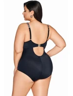 Dámské jednodílné plavky 63 black - AVA