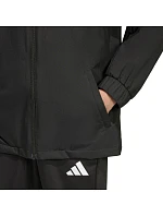 Dětská bunda adidas Entrada 26 All Weather černá JZ9104